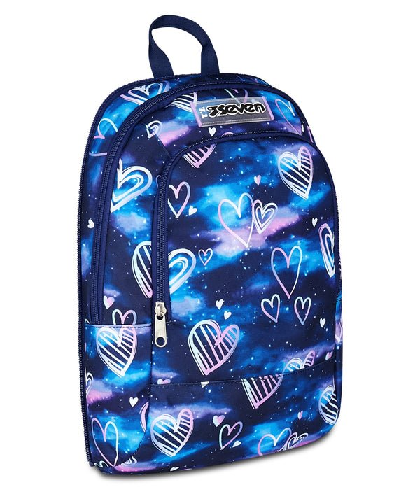 Trolley Jack Seven 3 Ruote Detach Gloomy Heart – Zaino e Trolley 3 in 1 - Quiscuola.it – Zaini, Astucci e Diari Scuola