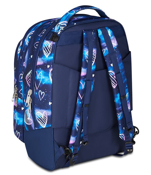 Trolley Jack Seven 3 Ruote Detach Gloomy Heart – Zaino e Trolley 3 in 1 - Quiscuola.it – Zaini, Astucci e Diari Scuola