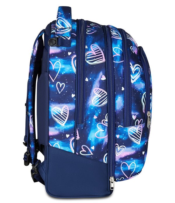 Trolley Jack Seven 3 Ruote Detach Gloomy Heart – Zaino e Trolley 3 in 1 - Quiscuola.it – Zaini, Astucci e Diari Scuola