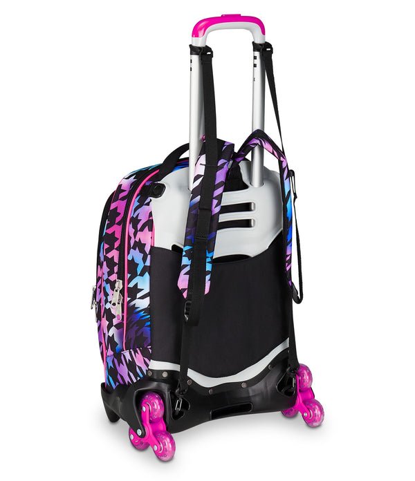 Trolley Seven Jack 3WD Glow Love – Zaino e Trolley 3 in 1 da 34 Lt - Quiscuola.it – Zaini, Astucci e Diari Scuola