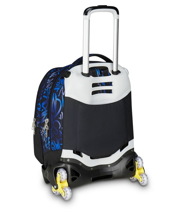 Trolley Seven Jack 3WD Hidden Spot Boy – Zaino Trolley 3 in 1 con Zainetto Staccabile - Quiscuola.it