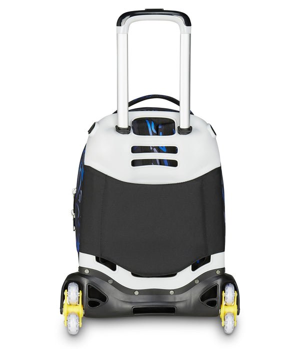 Trolley Seven Jack 3WD Hidden Spot Boy – Zaino Trolley 3 in 1 con Zainetto Staccabile - Quiscuola.it