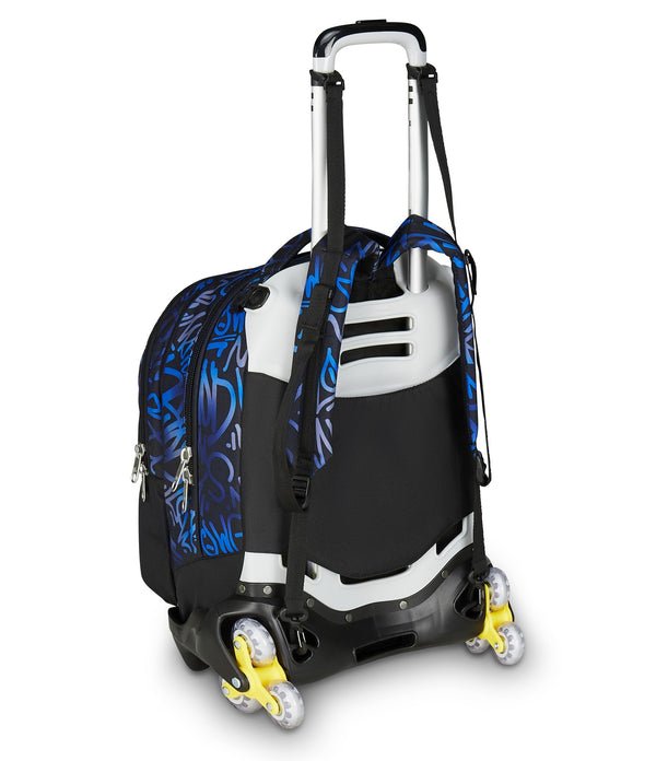 Trolley Seven Jack 3WD Hidden Spot Boy – Zaino Trolley 3 in 1 con Zainetto Staccabile - Quiscuola.it