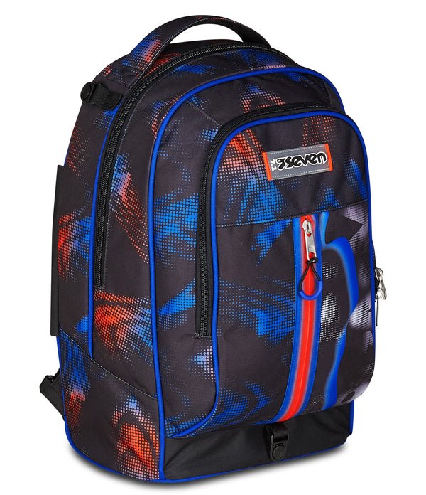 Trolley Seven Jack 3WD Optical Shade Boy – Zaino e Trolley 3 in 1 da 34 Lt - Quiscuola.it – Zaini, Astucci e Diari Scuola