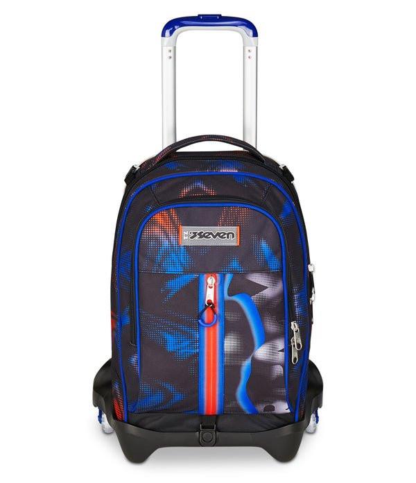 Trolley Seven Jack 3WD Optical Shade Boy – Zaino e Trolley 3 in 1 da 34 Lt.