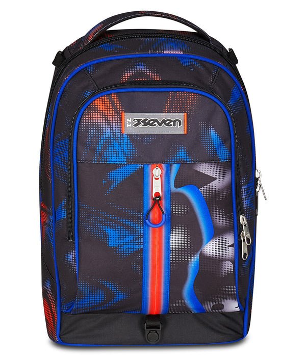 Trolley Seven Jack 3WD Optical Shade Boy – Zaino e Trolley 3 in 1 da 34 Lt - Quiscuola.it – Zaini, Astucci e Diari Scuola