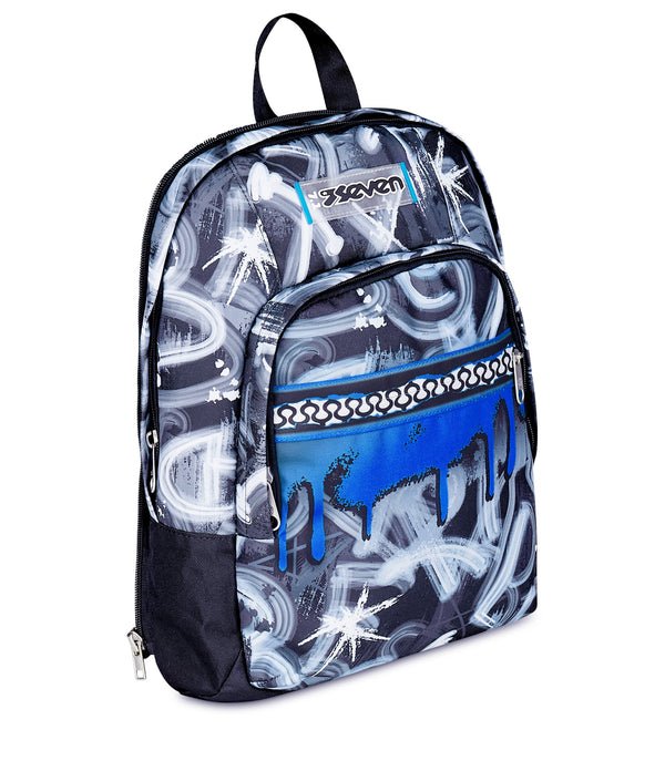 Trolley Seven Jack 3WD Quick Graffiti Boy – Zaino Trolley 3 in 1 con Zainetto Staccabile - Quiscuola.it