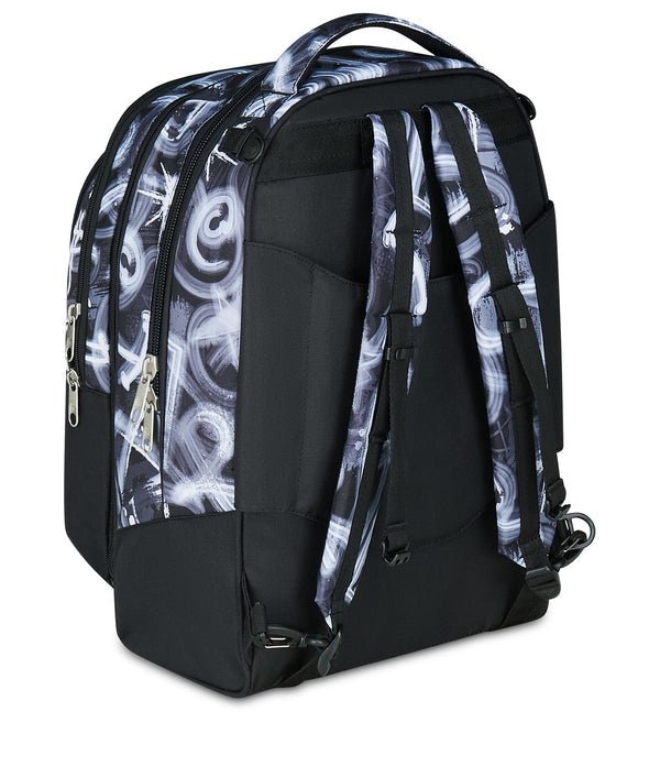 Trolley Seven Jack 3WD Quick Graffiti Boy – Zaino Trolley 3 in 1 con Zainetto Staccabile - Quiscuola.it