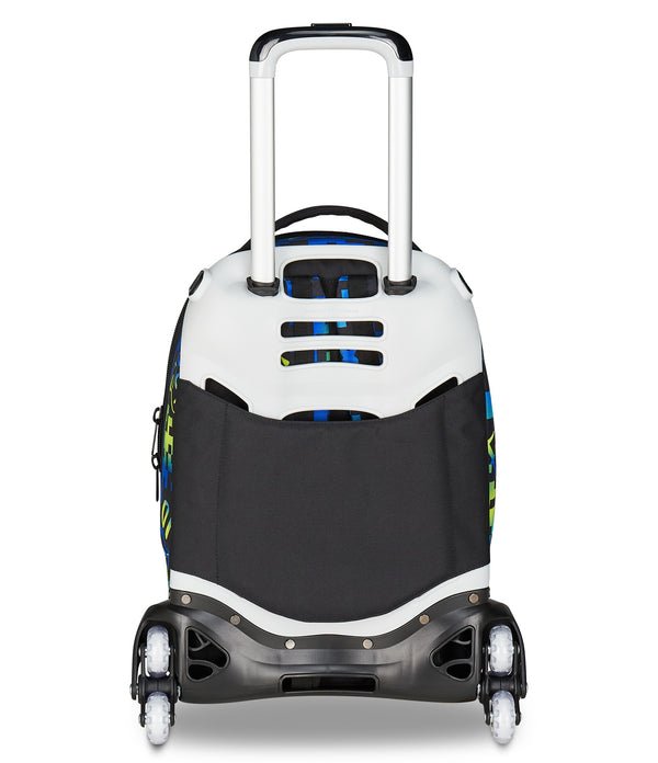 Trolley Seven Jack 3WD Scribbled Flame – Zaino 3 in 1 con Carrello da 34 Lt - Quiscuola.it – Zaini, Astucci e Diari Scuola
