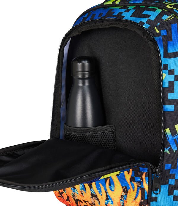 Trolley Seven Jack 3WD Scribbled Flame – Zaino 3 in 1 con Carrello da 34 Lt - Quiscuola.it – Zaini, Astucci e Diari Scuola