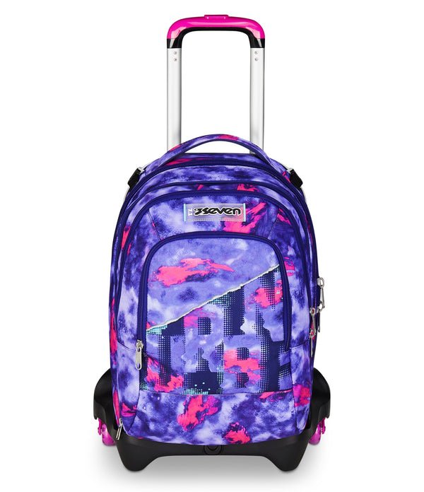 Trolley Seven Jack 3WD Shady Dye Girl – Zaino 3 in 1 con Ruote Laterali - Quiscuola.it – Zaini, Astucci e Diari Scuola