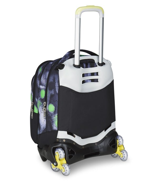 Trolley Seven Jack 3WD Sprint Paint Boy – Zaino 3 in 1 con Carrello e Zainetto Staccabile - Quiscuola.it