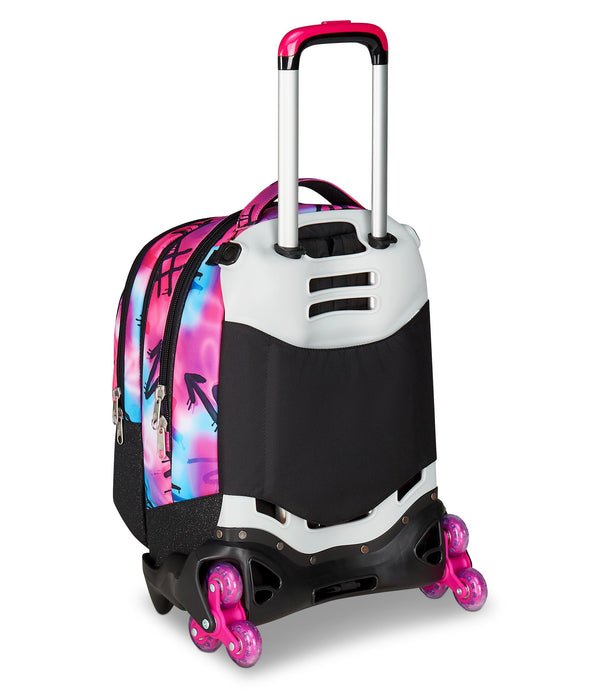 Trolley Seven Jack 3WD Sprint Paint Girl – Zaino Trolley 3 in 1 con Ruote Laterali - Quiscuola.it