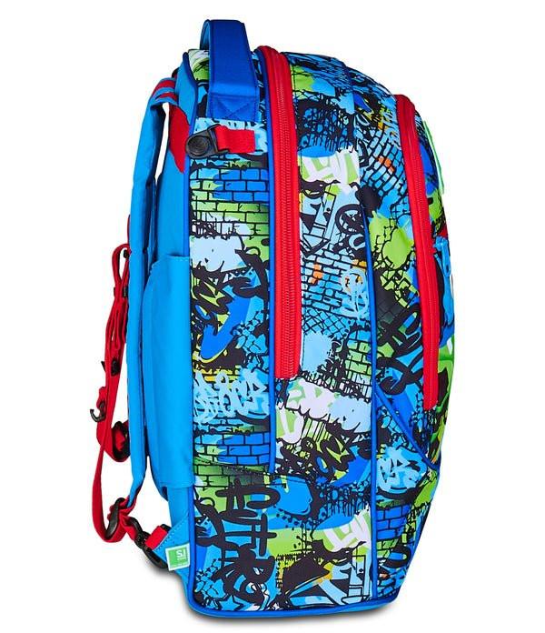 Trolley SJ Jack 3WD Fantasys Boy – Zaino 3 in 1 con Carrello da 33 Lt.