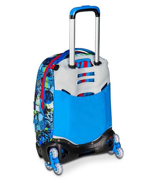 Trolley SJ Jack 3WD Fantasys Boy – Zaino 3 in 1 con Carrello da 33 Lt - Quiscuola.it – Zaini, Astucci e Diari Scuola