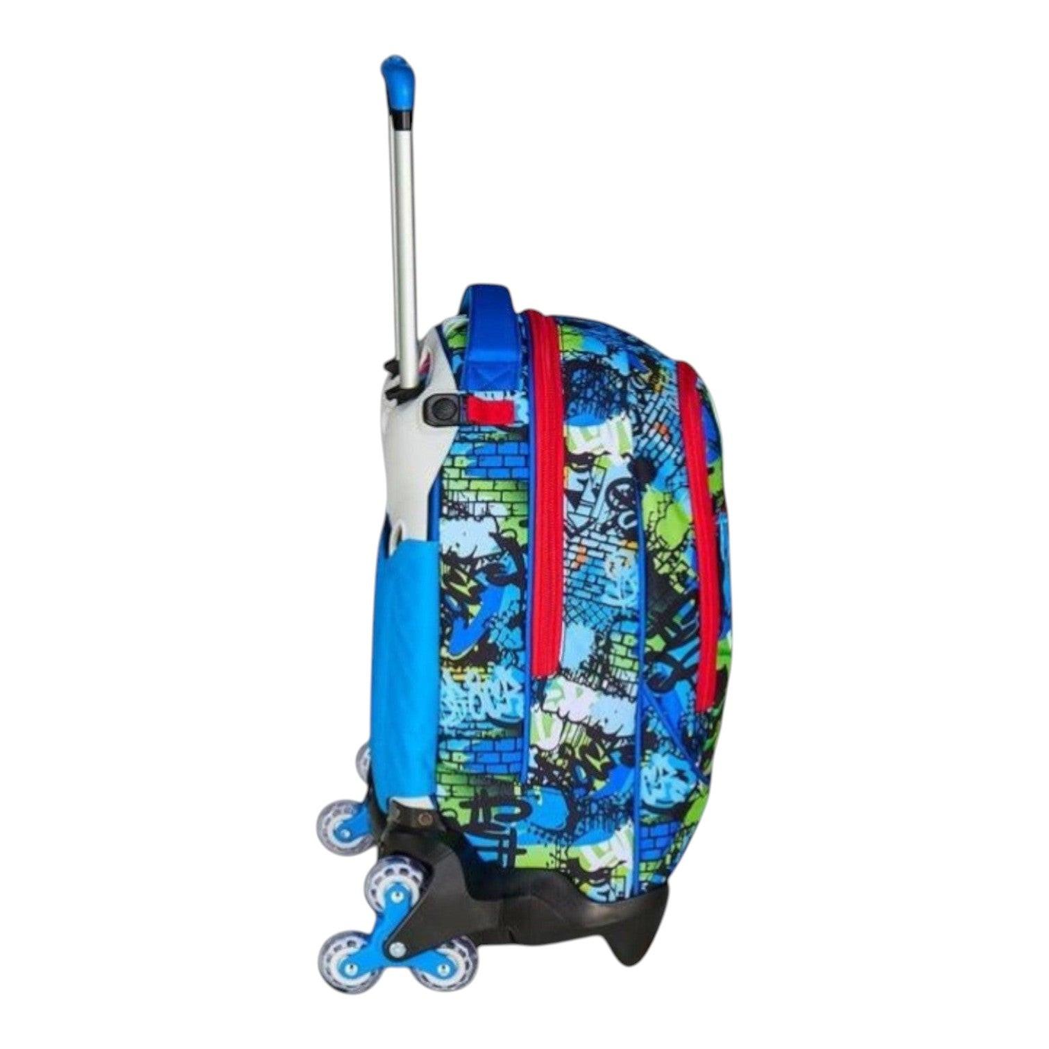 Trolley SJ Jack 3WD Fantasys Boy – Zaino 3 in 1 con Carrello da 33 Lt.