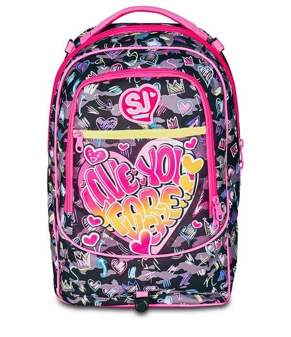 Trolley SJ Jack 3WD Game LED Girl – Zaino e Trolley con Luce da 33 Lt.