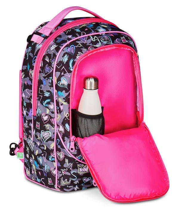 Trolley SJ Jack 3WD Game LED Girl – Zaino e Trolley con Luce da 33 Lt.