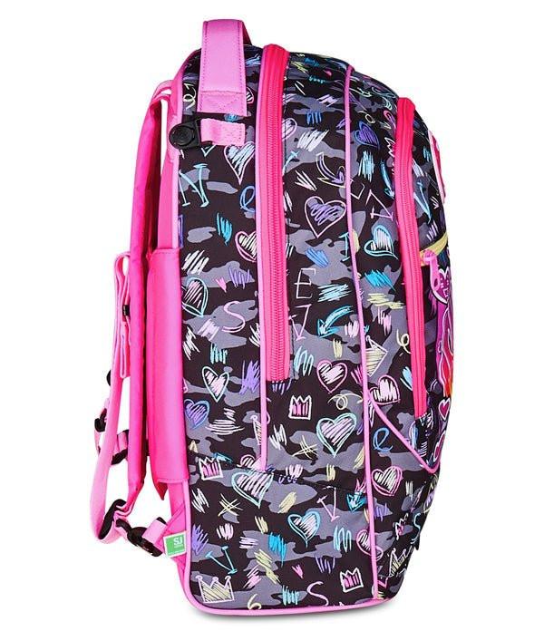 Trolley SJ Jack 3WD Game LED Girl – Zaino e Trolley con Luce da 33 Lt.