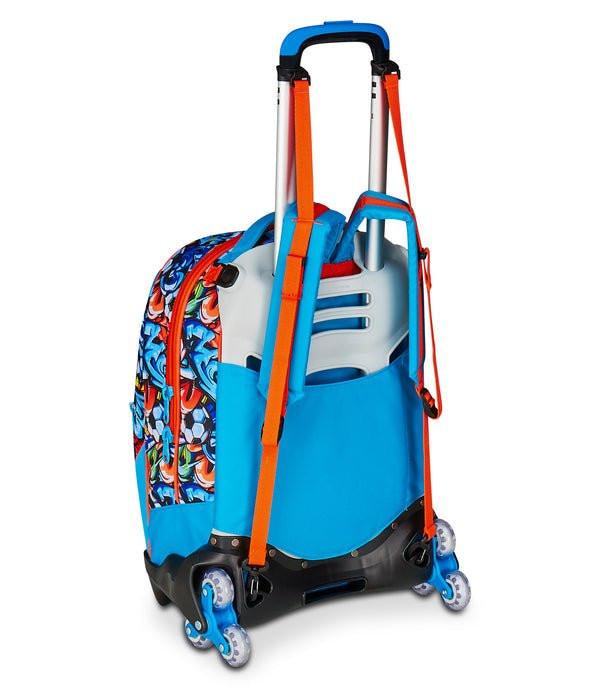 Trolley SJ Jack 3WD Tinypatch Boy 33L Zaino 3 in 1..