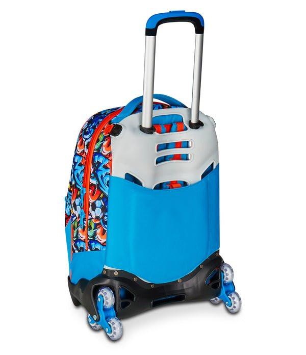 Trolley SJ Jack 3WD Tinypatch Boy 33L Zaino 3 in 1..