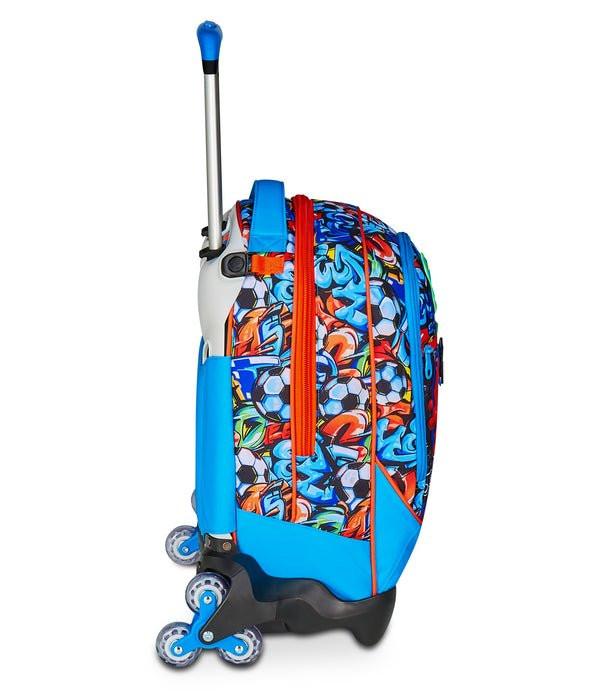 Trolley SJ Jack 3WD Tinypatch Boy 33L Zaino 3 in 1..