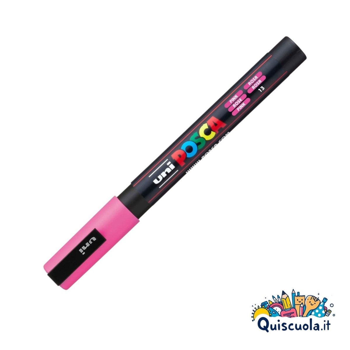 Uniposca PC - 5M – Pennarello a Vernice Acrilica, Punta 1,8 - 2,5 mm - Quiscuola