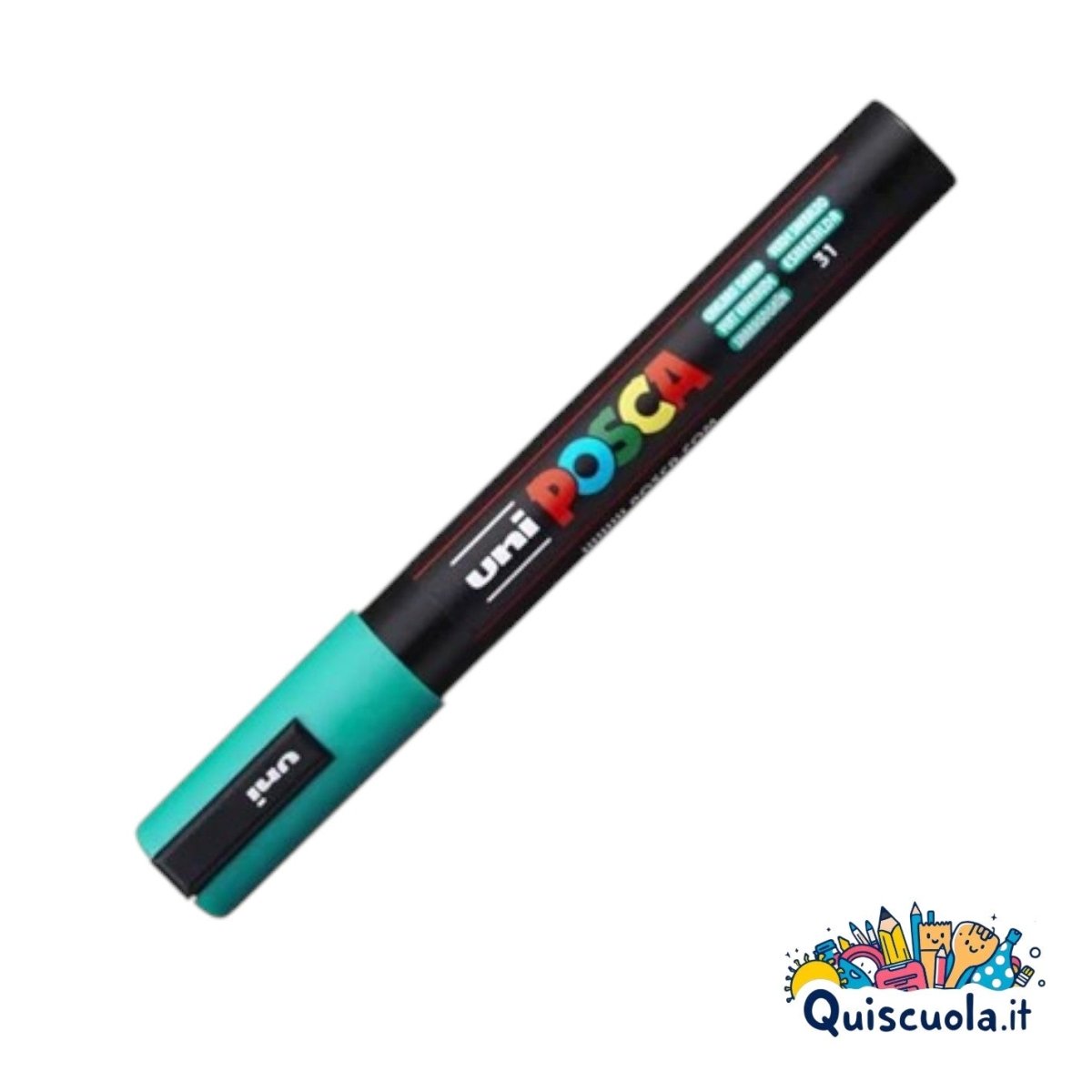 Uniposca PC - 5M – Pennarello a Vernice Acrilica, Punta 1,8 - 2,5 mm - Quiscuola
