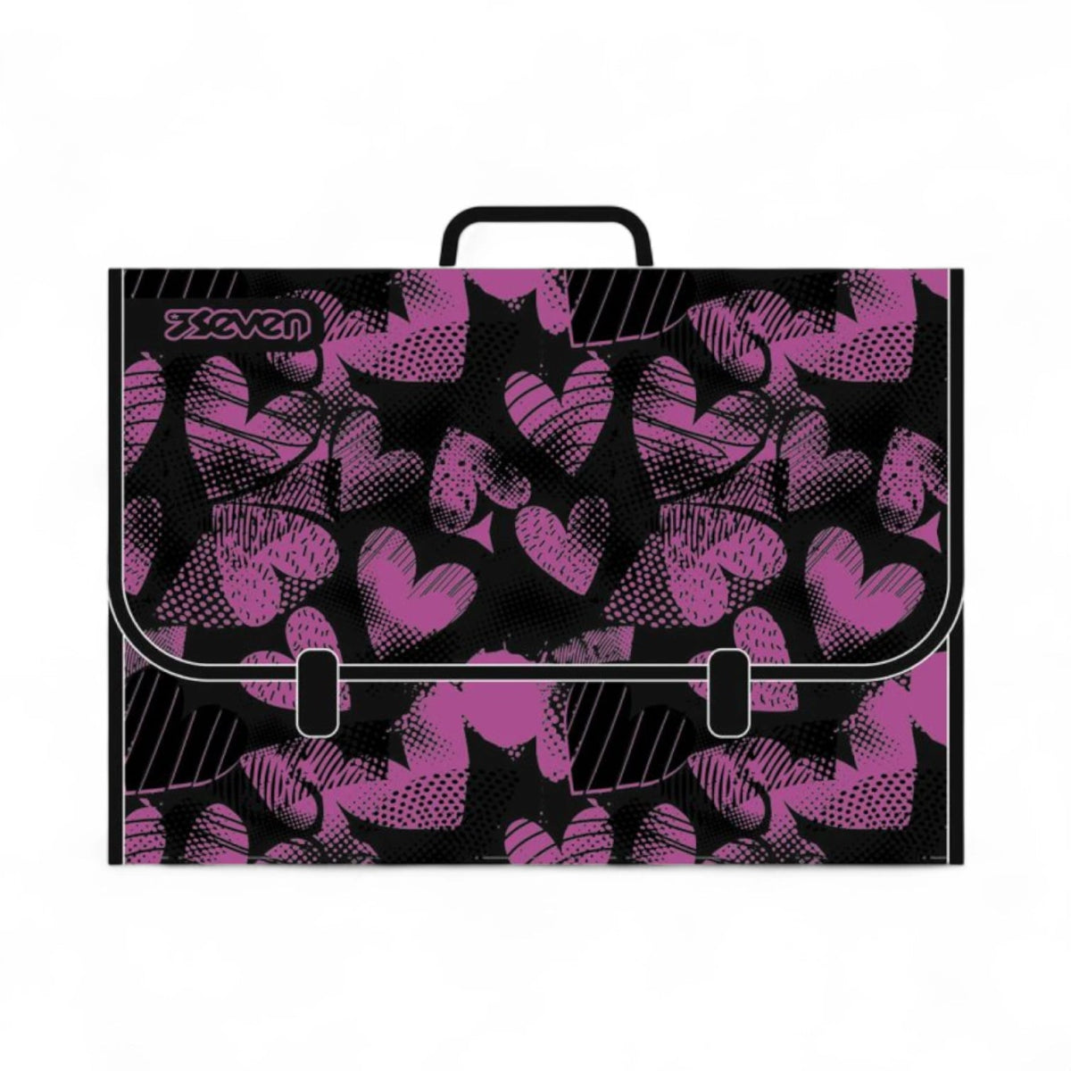 Valigetta Polionda Seven Rosa – Porta Disegni 57,5×38×5,5 cm - Quiscuola.it – Zaini, Astucci e Diari Scuola