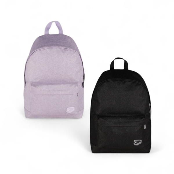 Zaino Americano Shiny Tech Glitter Nero - Lilla – Seven - Quiscuola.it – Zaini, Astucci e Diari Scuola