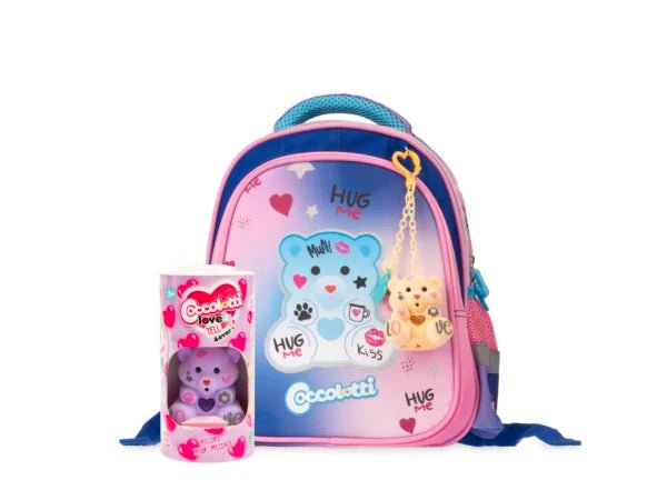 Zaino Asilo Coccolotti Colourbook con coccolotto.