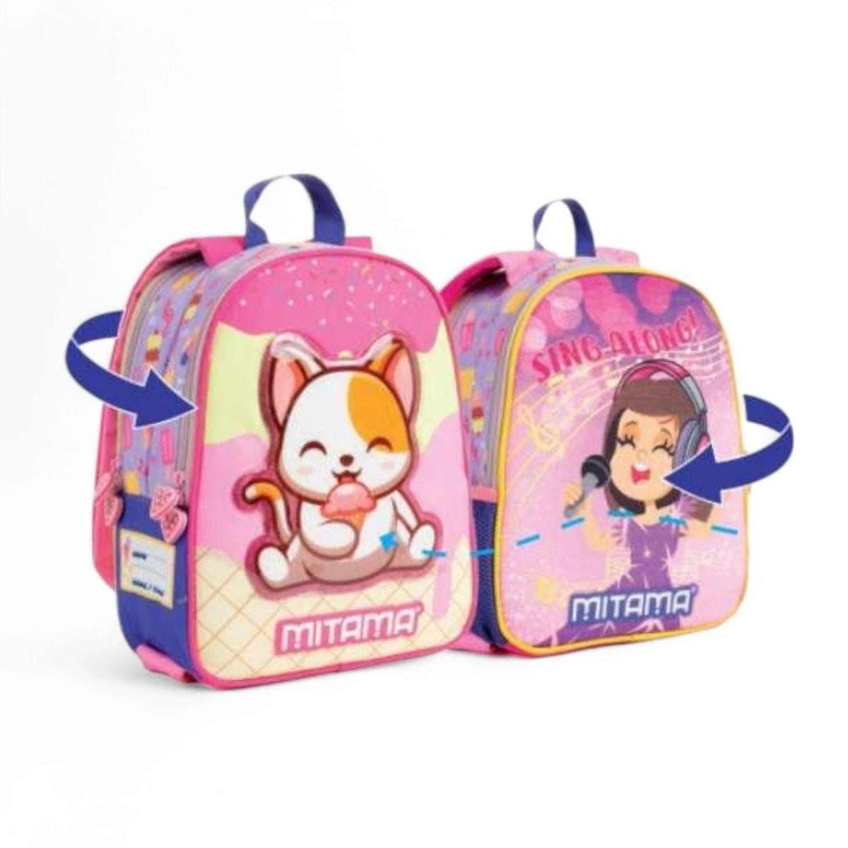 Zaino Asilo Mitama Spinny Girl – Double Face, Puffy & Glitter per il Massimo Stile! - Quiscuola