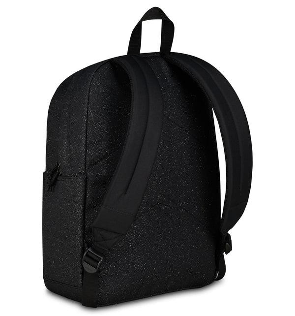 Zaino Carlson Shine Glitterato Nero 24L in Poliestere Riciclato.
