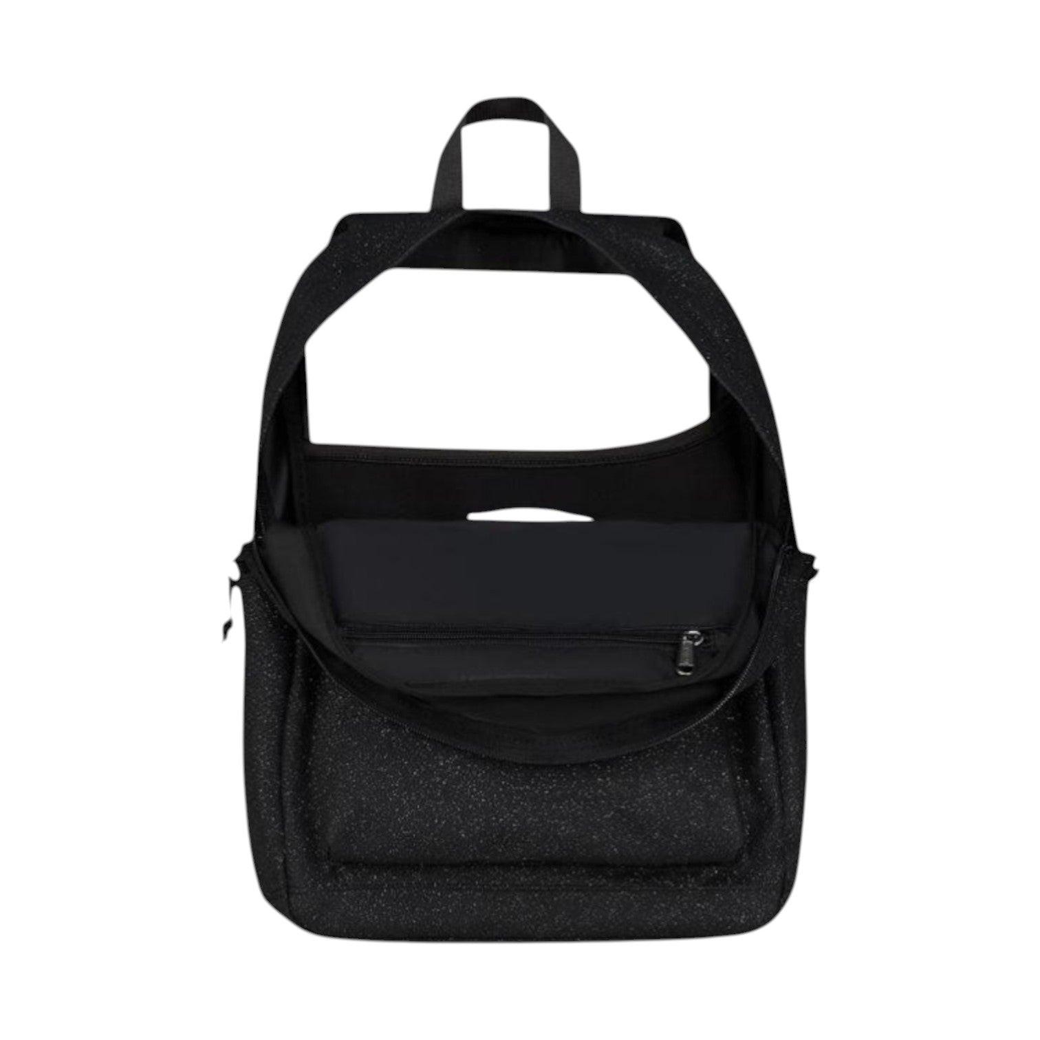 Zaino Carlson Shine Glitterato Nero 24L in Poliestere Riciclato.