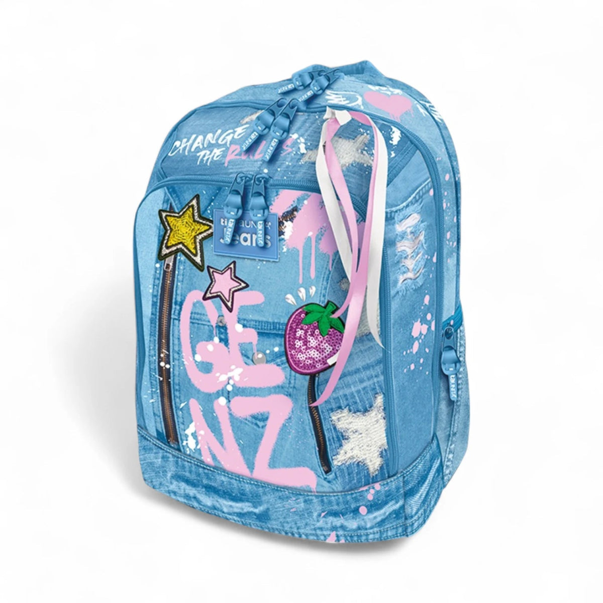 Zaino Dream Tinta Unita Genz – Collezione Scuola 2024/2025 - Quiscuola.it – Zaini, Astucci e Diari Scuola