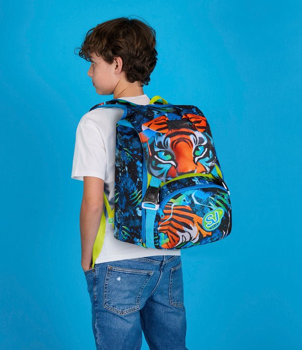Zaino Estensibile Big AIR TIGER SJ Gang con Orecchie - Quiscuola.it – Zaini, Astucci e Diari Scuola