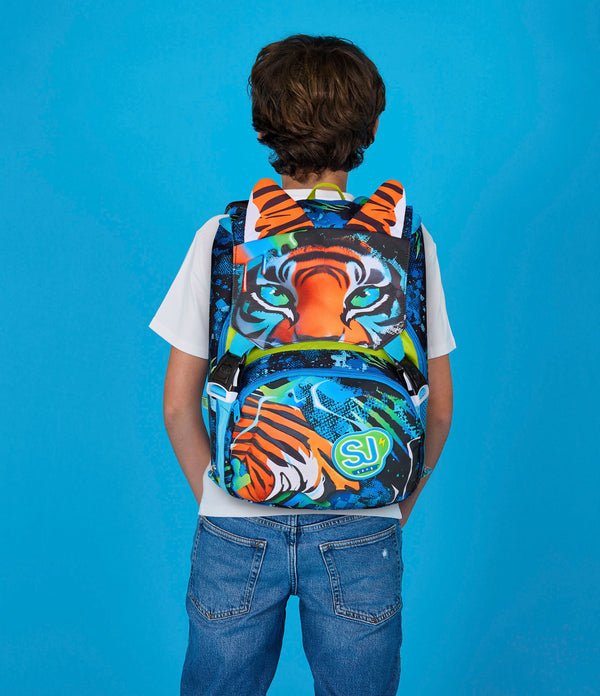 Zaino Estensibile Big AIR TIGER SJ Gang con Orecchie - Quiscuola.it – Zaini, Astucci e Diari Scuola