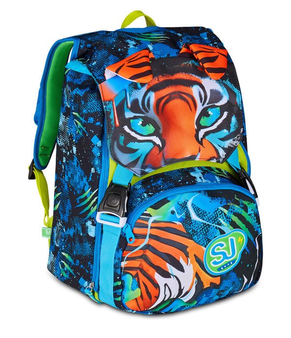 Zaino Estensibile Big AIR TIGER SJ Gang con Orecchie - Quiscuola.it – Zaini, Astucci e Diari Scuola