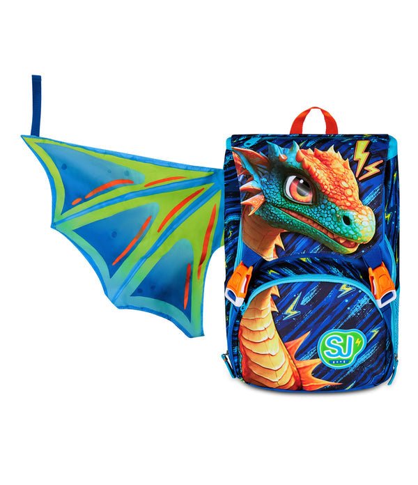 Zaino Estensibile Big DRAGON GLIDE SJ Gang con Ali - Quiscuola.it – Zaini, Astucci e Diari Scuola