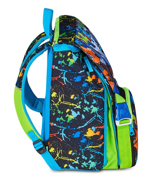 Zaino Estensibile Big LED LOOK SJ Gang con Occhi Luminosi - Quiscuola.it – Zaini, Astucci e Diari Scuola