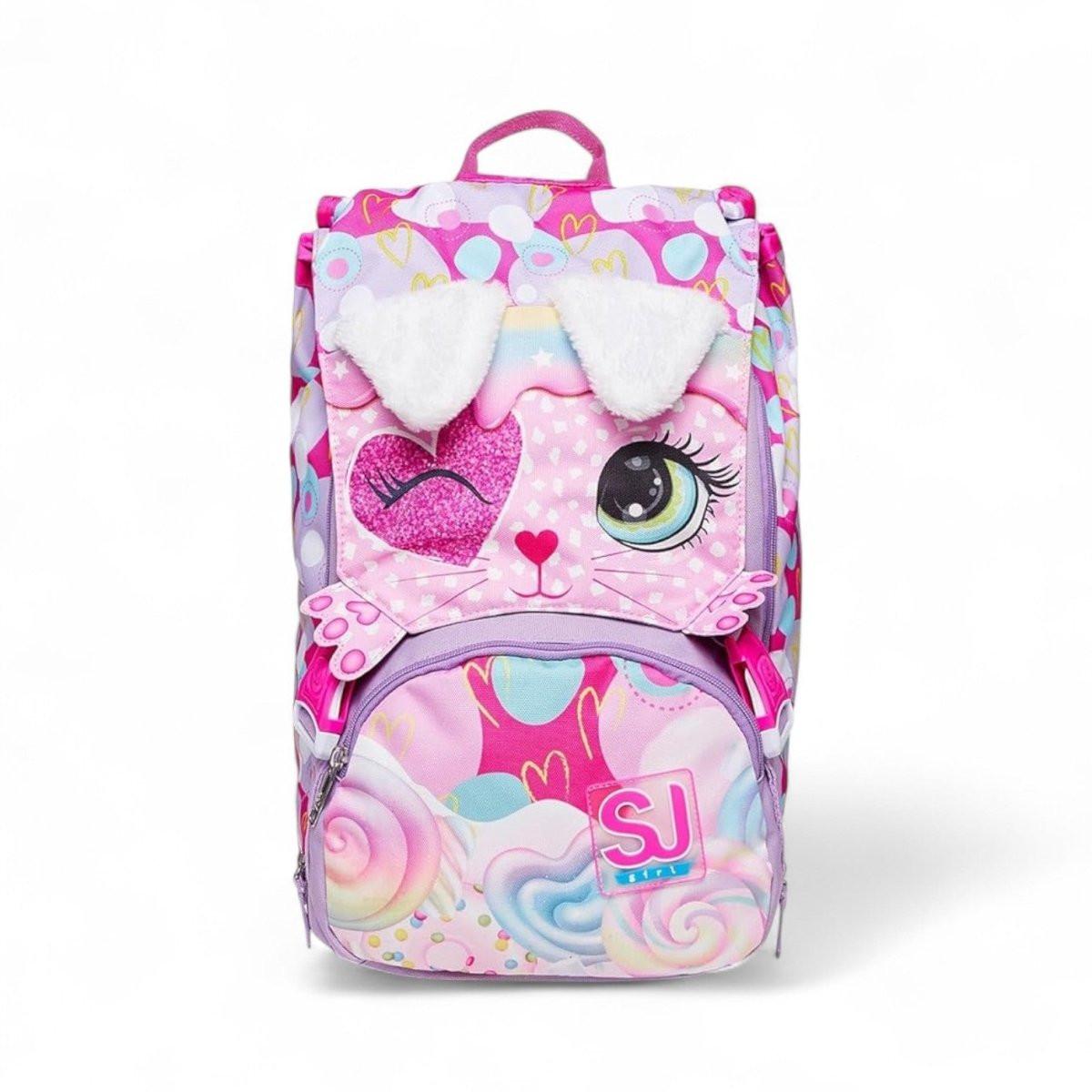 Zaino Estensibile Big SJ Gang Heart Lolly - 22 - 28 Litri con Ali Scintillanti - Quiscuola.it – Zaini, Astucci e Diari Scuola