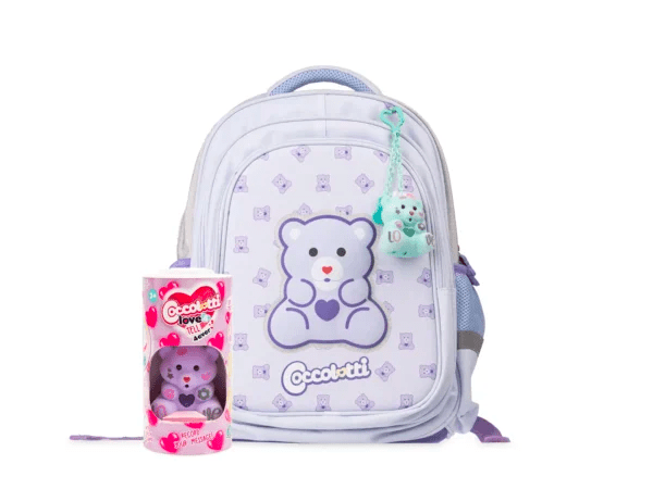 ZAINO ESTENSIBILE COCCOLOTTI BY COLOURBOOK CON PELUCHE - Quiscuola.it – Zaini, Astucci e Diari Scuola