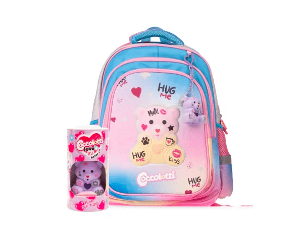 ZAINO ESTENSIBILE COCCOLOTTI BY COLOURBOOK CON PELUCHE - Quiscuola.it – Zaini, Astucci e Diari Scuola