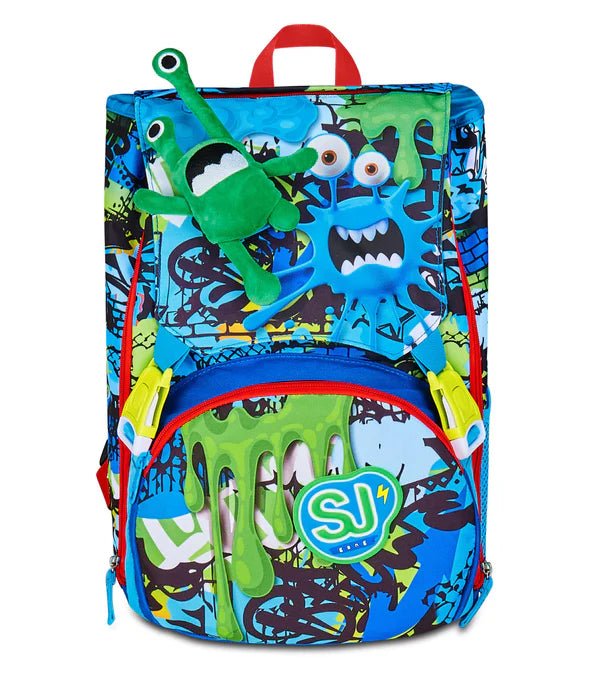 Zaino Estensibile SJ Gang Big Fantasys Boy – Con Peluche Interattivo - Quiscuola.it – Zaini, Astucci e Diari Scuola