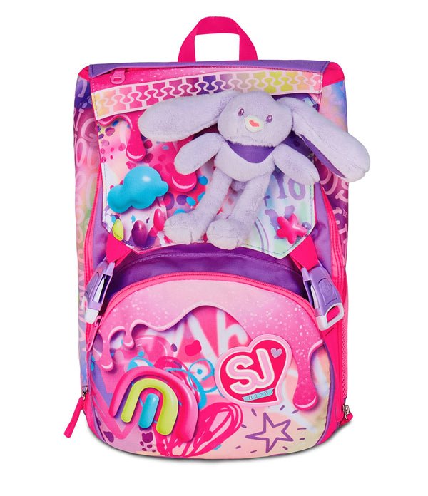 Zaino Estensibile SJ Gang Big Fantasys Girl – Con Peluche Interattivo - Quiscuola.it – Zaini, Astucci e Diari Scuola