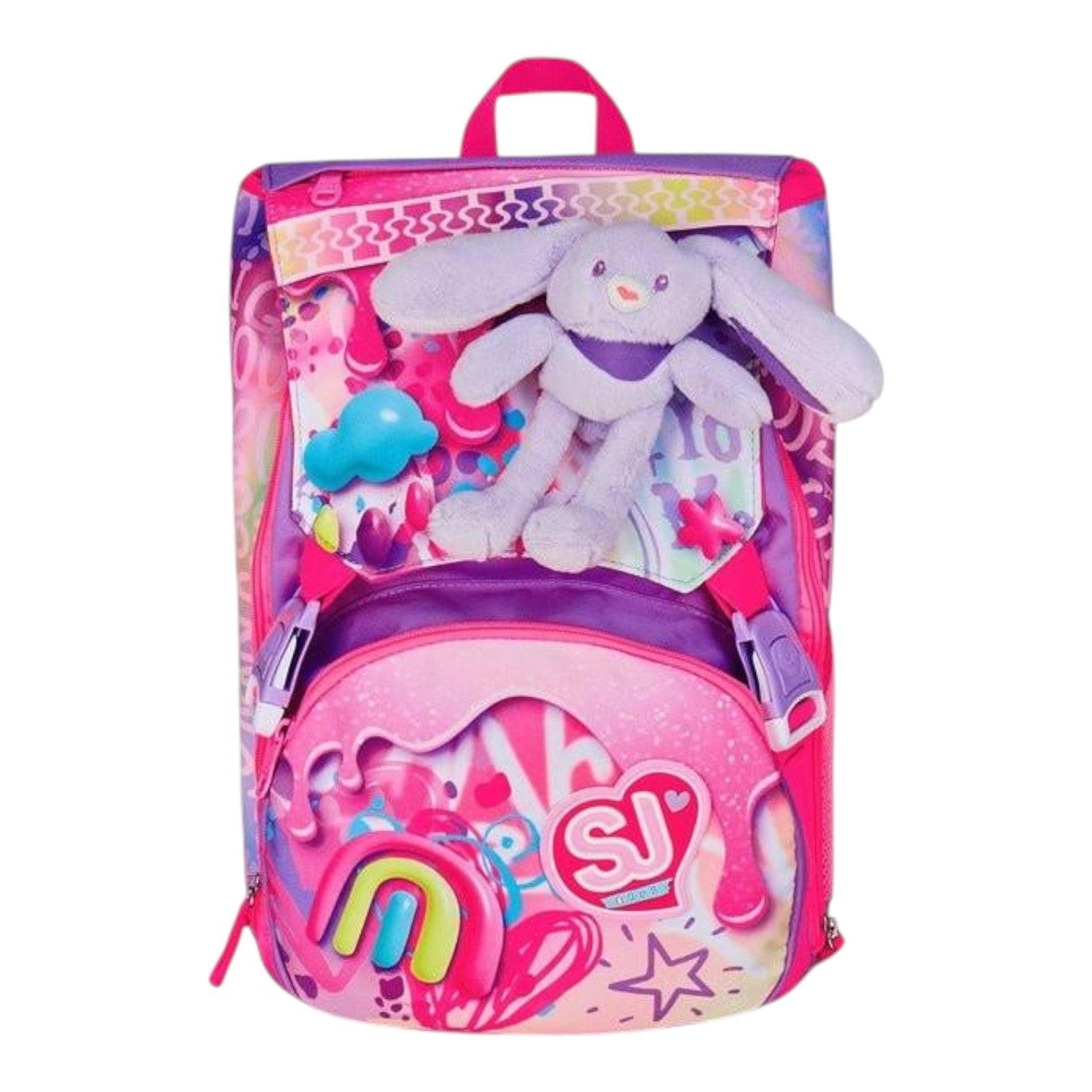 Zaino Estensibile SJ Gang Fantasys Girl con Coniglietto.