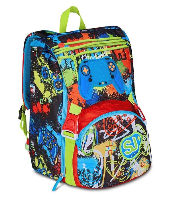 Zaino Estensibile SJ Gang Big Game LED Boy – Con Luce Ricaricabile - Quiscuola.it – Zaini, Astucci e Diari Scuola