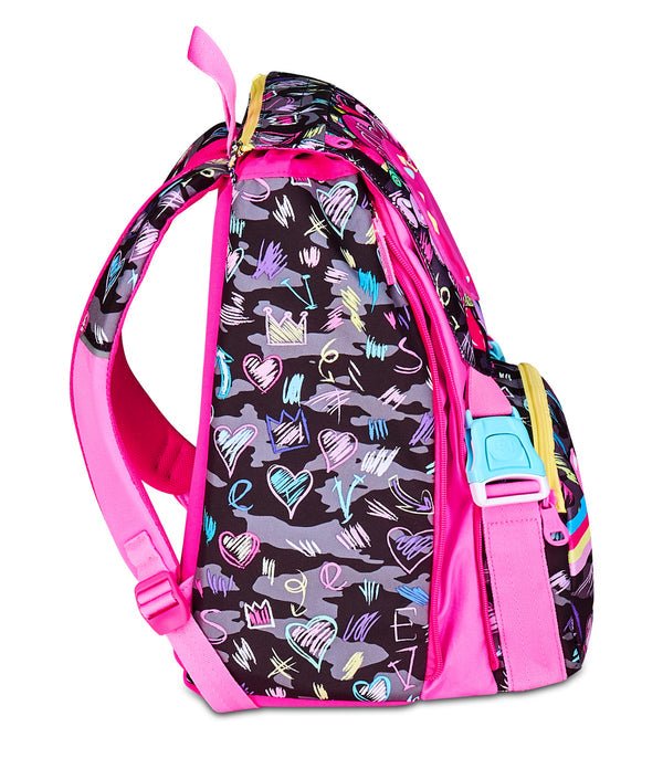 Zaino Estensibile SJ Gang Big Game LED Girl – Con Luce Ricaricabile - Quiscuola.it – Zaini, Astucci e Diari Scuola