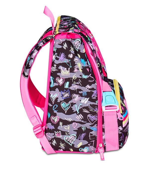 Zaino Estensibile SJ Gang Big Game LED Girl – Con Luce Ricaricabile - Quiscuola.it – Zaini, Astucci e Diari Scuola