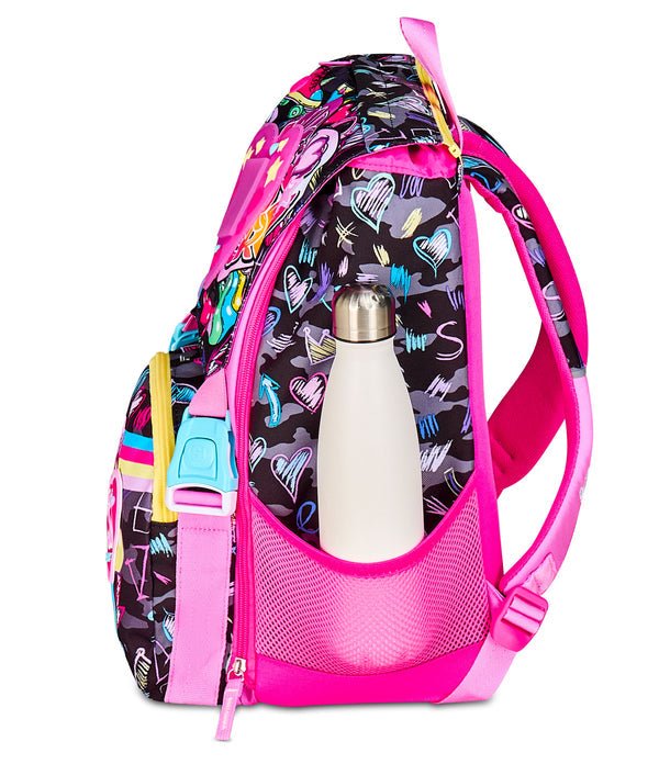 Zaino Estensibile SJ Gang Big Game LED Girl – Con Luce Ricaricabile - Quiscuola.it – Zaini, Astucci e Diari Scuola